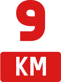 logo parcours 9 km